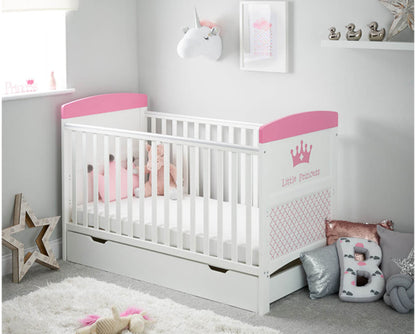 Little Princess Cot Bed & Under Drawer