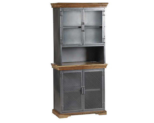 Marlo Industrial Sideboard Hutch