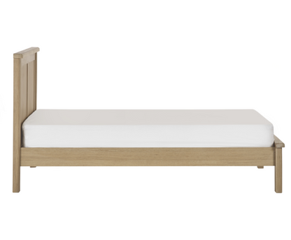 Memphis King Bed - Limed Oak