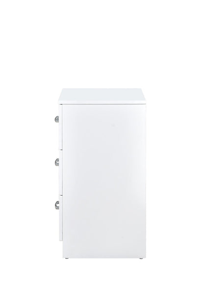 Highbury 3 Drawer Chest - White