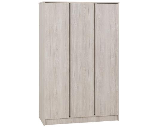 MALVERN 3 DOOR WARDROBE BEDROOM SET - URBAN SNOW