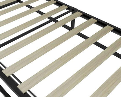 Soho Metal Platform Bed Black - Single