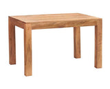 Tyler Light Mango 4 FT Dining Set with Wooden Chairs