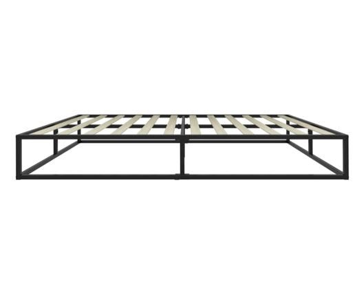 120CM SOHO METAL PLATFORM BED BLACK