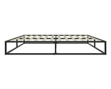 120CM SOHO METAL PLATFORM BED BLACK