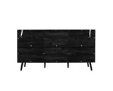 Noah 3 Door Sideboard - Black