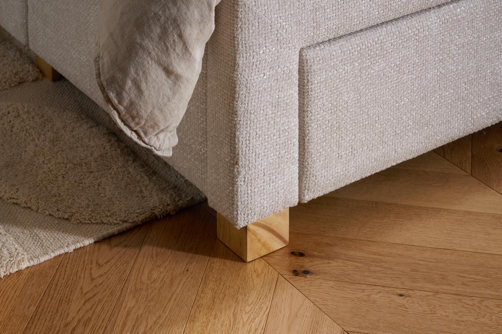 Arabella Double Bed - Grey