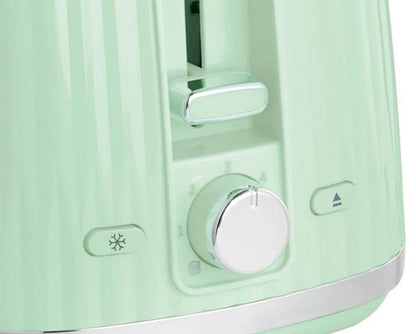 Russell Hobbs Eden 2 Slice Toaster & 1.7L Kettle Green