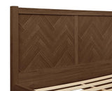 Herringford Bed Walnut - Double