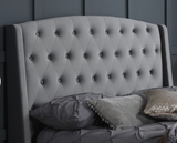 Balmoral Double Bed - Grey