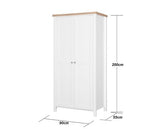 Shannon 3 Piece Bedroom Set 3+2 Drawer