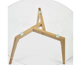 Bryant Round Glass Coffee Table
