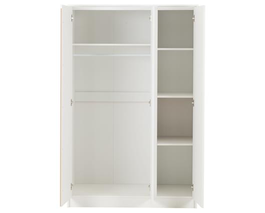 MALVERN 3 DOOR WARDROBE - WHITE