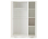 MALVERN 3 DOOR WARDROBE - WHITE
