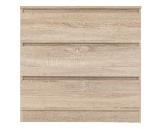 Marcus 3 Drawer Chest - Sonoma Oak Effect