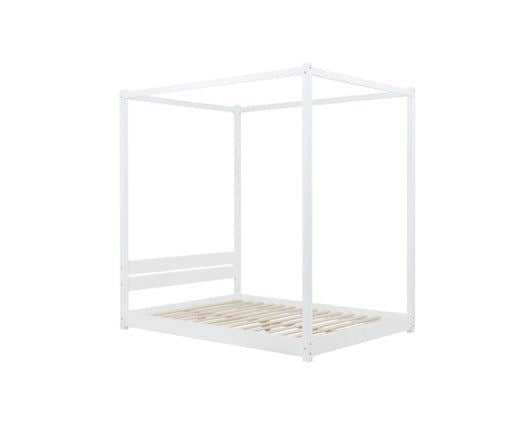 Darwin Four Poster Double Bed - White