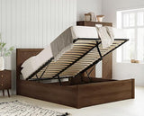 Herringford Ottoman Bed Walnut - King