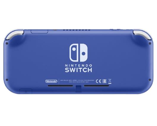 Nintendo Switch Lite Console Blue with Orzly Protective Carry Case