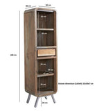 Alaw Narrow Bookcase