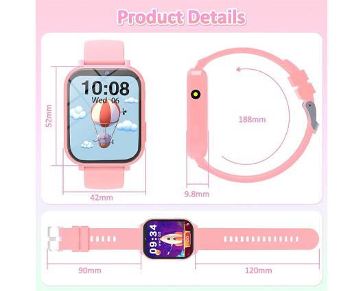 Kids Smart Watch - Pink