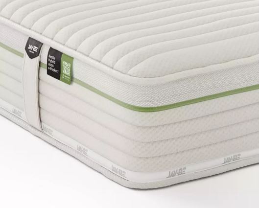 Jay-Be® Natural All Seasons Nettle Hybrid 2000 e-Pocket Mattress - Double