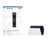 PS5 Dualsense Controllers in Black & Red with Controller Charging Stand