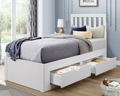 Appleby Single Bed - White