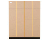 MALVERN 4 DOOR WARDROBE - BLACK