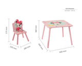 Minnie Mouse Table & Chairs
