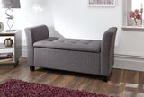 Vanessa Window Seat-Charcoal