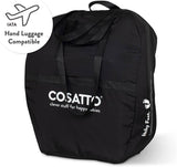 On the Go i-size Travel Car Seat - Itchy Feet Sky