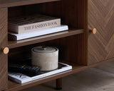 Herringford Large TV Unit - Walnut