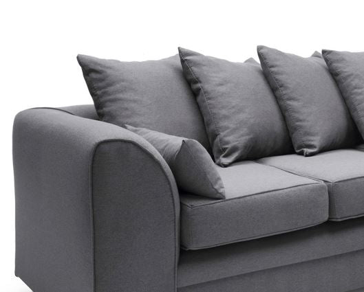 Daisy Right Hand Facing Corner Sofa - Dark Grey