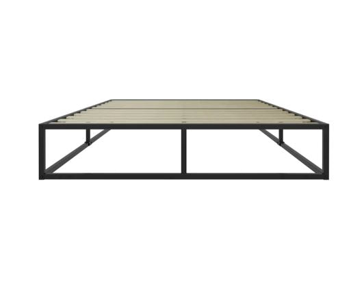 Soho Metal Platform Double Bed - Black