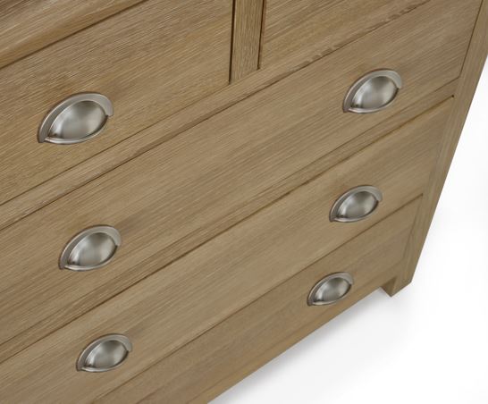 Malani Limed Oak 3+2 Drawer Chest