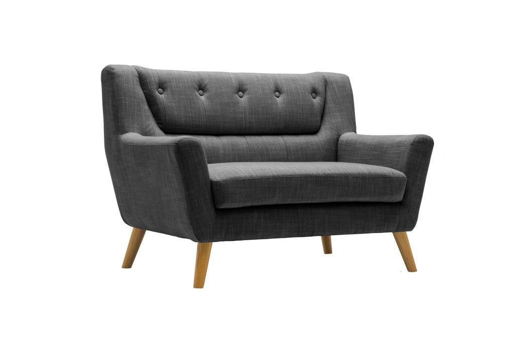 Landon Medium Sofa - Grey
