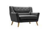 Landon Medium Sofa - Grey