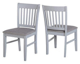 Oakland Chair - Grey/Grey Fabric