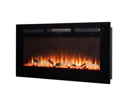 Orson Inset/Wall Mounted Fire, 42"