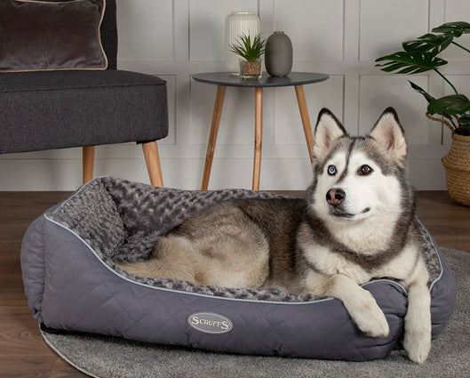 Wilton Box Bed Grey - Large