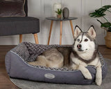 Wilton Box Bed Grey - Large