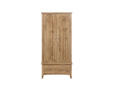 Hounslow 2 Door 1 Drawer Wardrobe- Oak