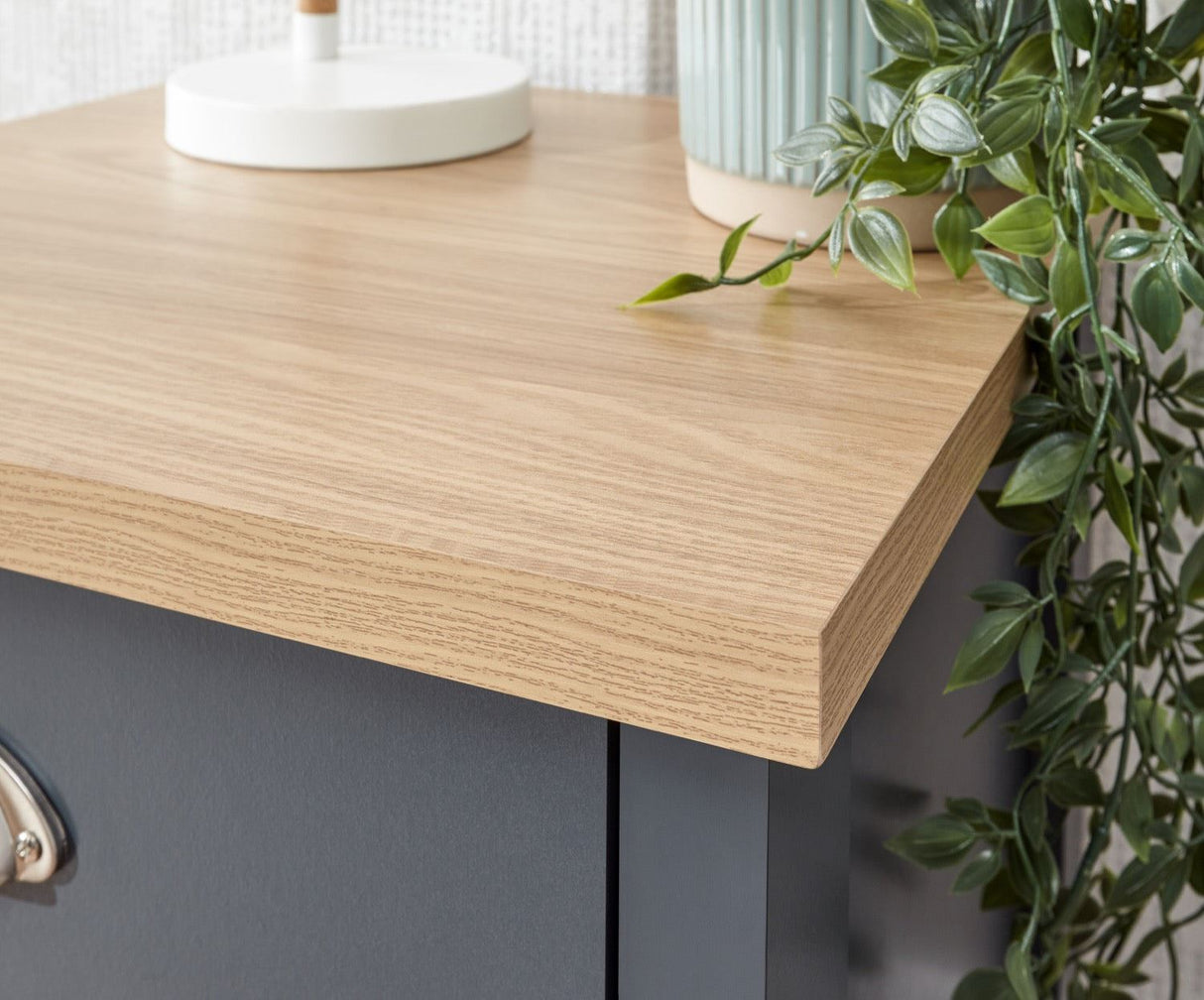 Lachlan Lamp Table-Blue