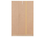 MALVERN 3 DOOR WARDROBE - BLACK