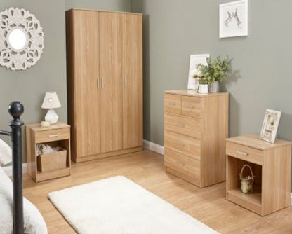 Princeton 4 Piece Bedroom Set-Oak