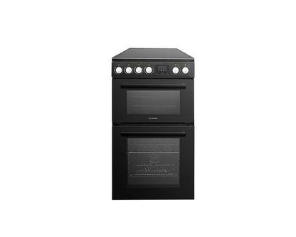 Teknix TKED54B 50cm Twin Cavity Electric Cooker with Ceramic Hob