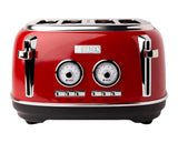Haden Jersey 4 Slice Toaster Red