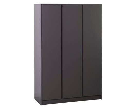 MALVERN 3 DOOR WARDROBE BEDROOM SET - GREY