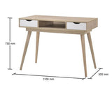 Culton 2 Drawer Desk