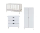 Maura 3 Piece Room Set - Nordic White